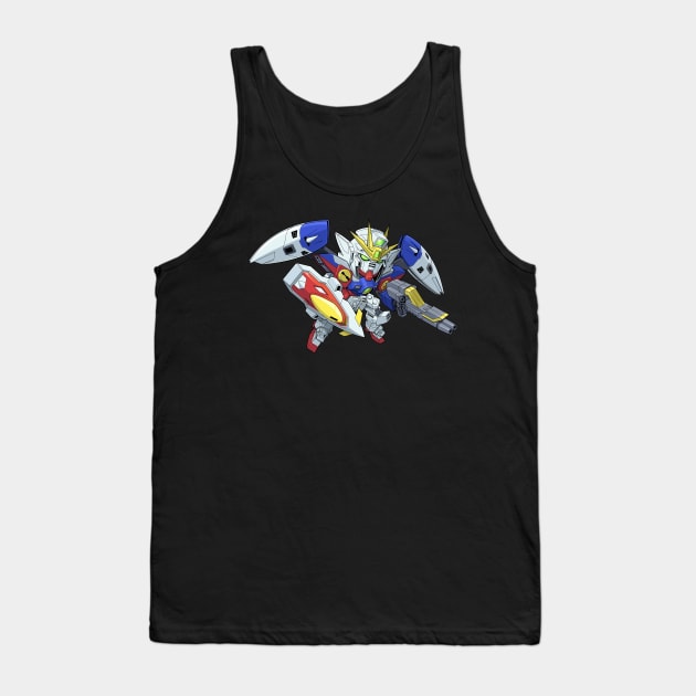 SD Wing Gundam Zero Tank Top by BryanSevilla